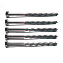 China Wholesale Zinc Plated Stainless Steel 2-12MM wood hex head tapping screw for wood